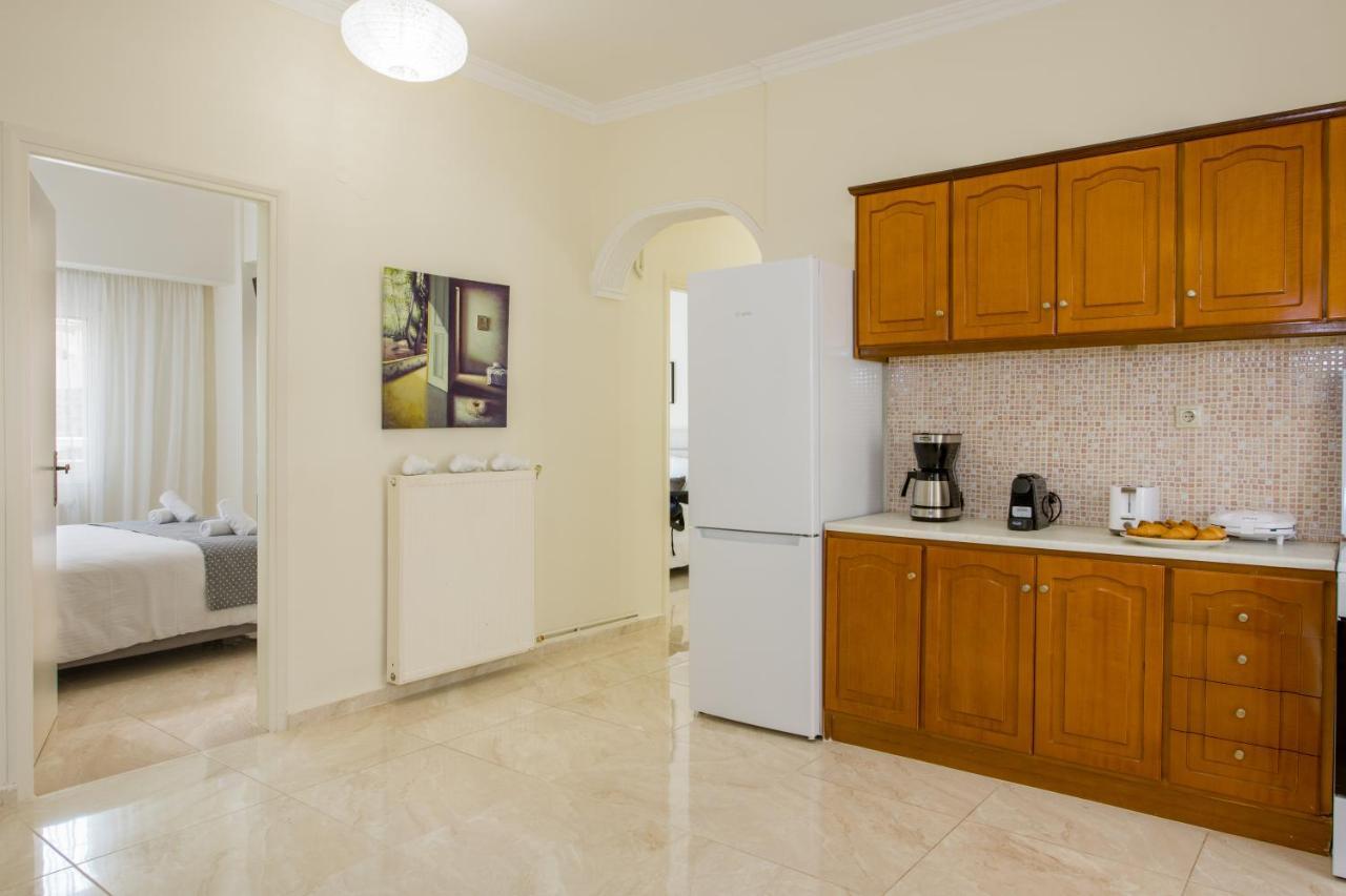 Center Manolia Dream 3 Bedroom Apartment 100M Away From The Beach Chania  Exteriér fotografie